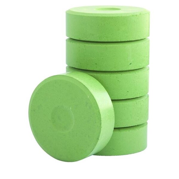 Jack Richeson 1591286 Large Tempera Cakes, 2.25 x 0.68 in. - Leaf Green, Pack of 6 1591286 - main